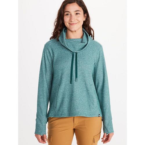 Marmot Lorraine Clothes - Womens Hoodies Green CA1547803 Canada